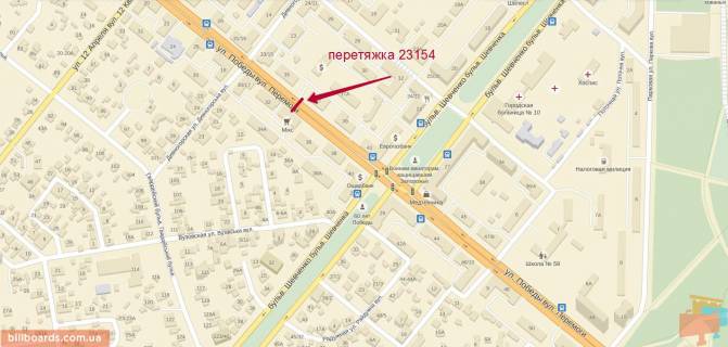 Нестандарт  у Запоріжжі ул.Победы 36 (Шевченка ) схема